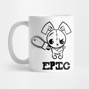 Epic Grumpy Voodoo Bunny Mug